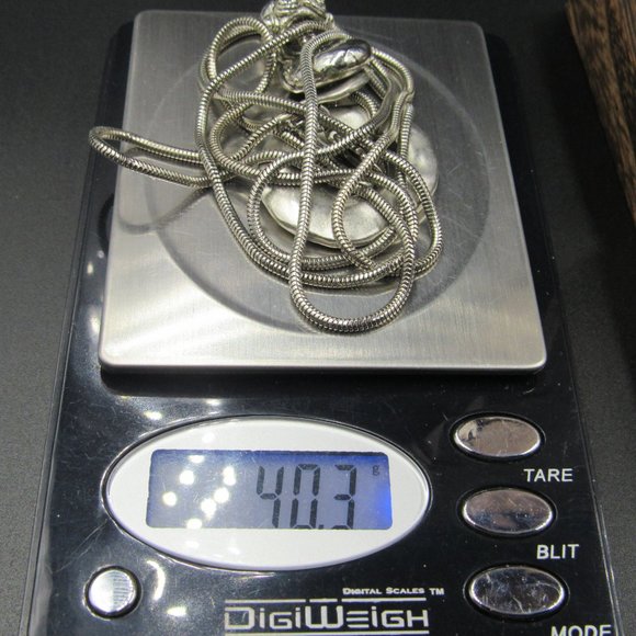 32" Casual Corner Abstract Circle Costume Necklace Vintage - Picture 7 of 7